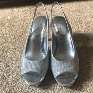 Slingback peep toes